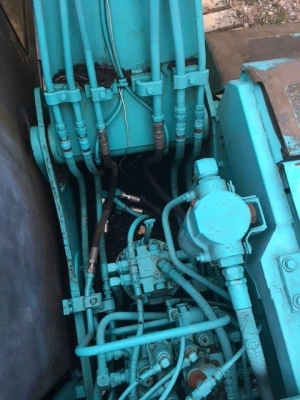 Kobelco SK120-3 มาร์คไฟว์ซุปเปอร์ เก่าญี่ปุ่น มีไลน์หัวเจาะ