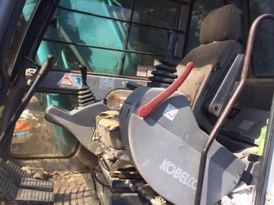 Kobelco SK120-3 มาร์คไฟว์ซุปเปอร์ เก่าญี่ปุ่น มีไลน์หัวเจาะ