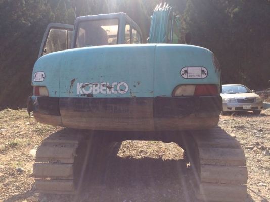 Kobelco SK120-3 มาร์คไฟว์ซุปเปอร์ เก่าญี่ปุ่น มีไลน์หัวเจาะ