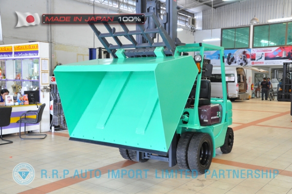 ขายรถโฟล์คลิฟท์มือสอง MITSUBISHI FD20-06760 นำเข้าจากประเทศญี่ปุ่น 100\% ไม่เคยใช้งานในไทย