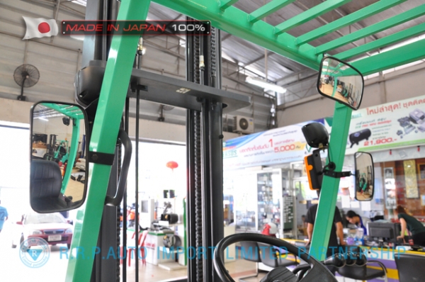 ขายรถโฟล์คลิฟท์มือสอง MITSUBISHI FD20-06760 นำเข้าจากประเทศญี่ปุ่น 100\% ไม่เคยใช้งานในไทย