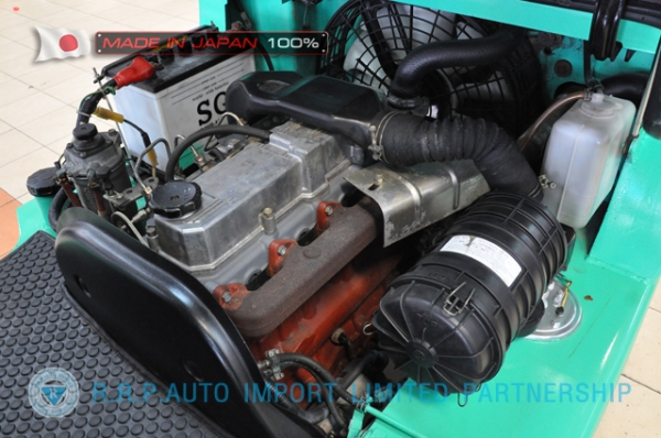 ขายรถโฟล์คลิฟท์มือสอง MITSUBISHI FD20-06760 นำเข้าจากประเทศญี่ปุ่น 100\% ไม่เคยใช้งานในไทย