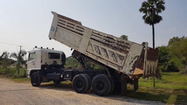 ขาย HINO MEGA FM1J 260 แรงม้า ปี 49 กระบะดั้มสามมิตร เครื่องดี เกียร์ดี ช่วงล่างดี แคชชีสวย รถเดิมพร ขาย HINO MEGA FM1J 260 แรงม้า ปี 49 กระบะดั้มสามมิตร เครื่องดี เกียร์ดี ช่วงล่างดี แคชชีสวย รถเดิมพร