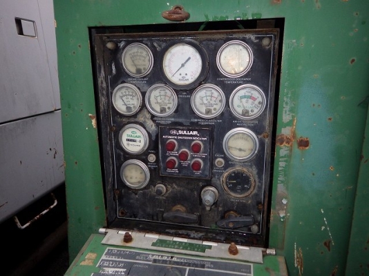 ปั้มลม High Pressure 10.5 บาร์ ยี่ห้อ Sullair รุ่น H1300 (1300 cfm, เครื่อง CAT 3406 Turbo) จากญี่ปุ่น ราคาถูกมากครับ ปั้มลม High Pressure 10.5 บาร์ ยี่ห้อ Sullair รุ่น H1300 (1300 cfm, เครื่อง CAT 3406 Turbo) จากญี่ปุ่น ราคาถูกมากครับ