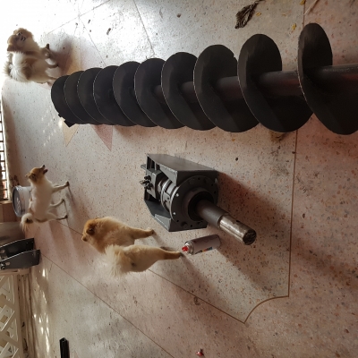 สว่านเจาะดิน+มอเตอร์