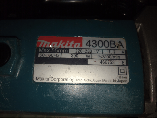 -ขายเลื่อย JIG SAW Makita 4300BA