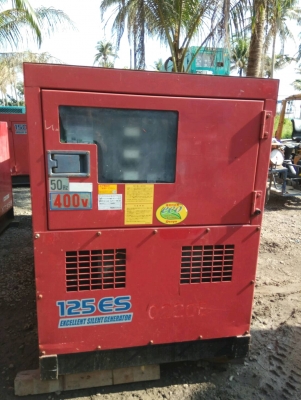 #เครื่องกำเนิดไฟฟ้า Denyo DCA125ESM Genset 100/125kva. Engine Mitsu 6D16-TLE2D by OEK 098-5625920