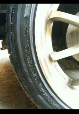รดราคาขายแม็ก ce 28 ขอบ18 5รู114 พร้อมยาง หน้ายางNANKAMG235/55R18 หลังยางNITTO