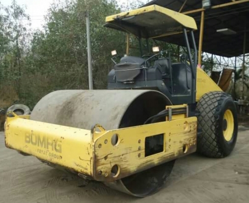 รถบด10ตัน BOMAG BW211D-40 หน้าเหล็ก-หลังยาง รถสวยพร้อมใช้,พร้อมขาย(เก่าไทย)