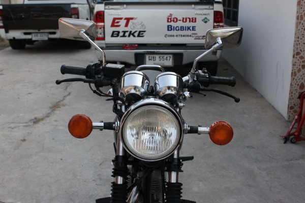 &lt;เอิร์ท พิดโลก&gt;sr400 สรรพสามิตแท้ ปี05 กุญแจชิฟ 2ดอก สีดำ