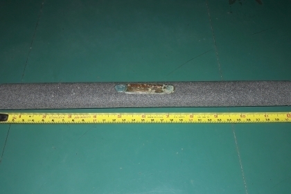 ขายหินลับเคียว ลับจอบใหม่เก่าเก็บ.รุ่นยาวเรียว12"