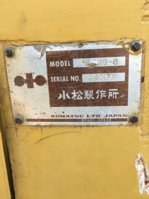 KOMATSU PC 20-6