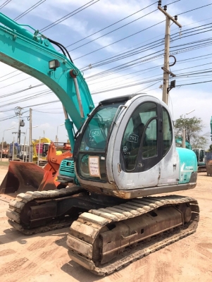 ขายรถแบคโฮ KOBELCO SK100 MARK 5 SUPER มีลายหัวกระแทก รถนอกนำเข้าจากญี่ปุ่น มีVDOการทำงานครับ