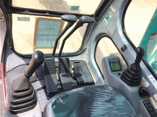 ขายรถแบคโฮ KOBELCO SK100 MARK 5 SUPER มีลายหัวกระแทก รถนอกนำเข้าจากญี่ปุ่น มีVDOการทำงานครับ