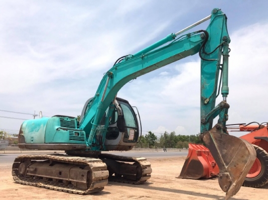 ขายรถแบคโฮ KOBELCO SK100 MARK 5 SUPER มีลายหัวกระแทก รถนอกนำเข้าจากญี่ปุ่น มีVDOการทำงานครับ