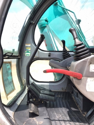 ขายรถแบคโฮ KOBELCO SK100 MARK 5 SUPER มีลายหัวกระแทก รถนอกนำเข้าจากญี่ปุ่น มีVDOการทำงานครับ