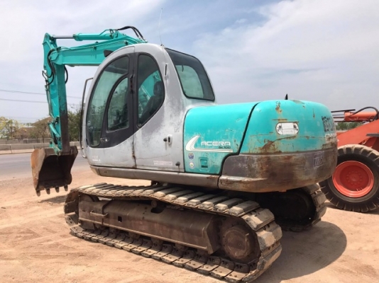ขายรถแบคโฮ KOBELCO SK100 MARK 5 SUPER มีลายหัวกระแทก รถนอกนำเข้าจากญี่ปุ่น มีVDOการทำงานครับ