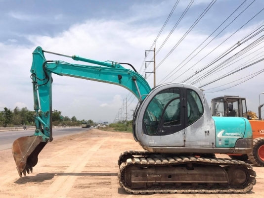 ขายรถแบคโฮ KOBELCO SK100 MARK 5 SUPER มีลายหัวกระแทก รถนอกนำเข้าจากญี่ปุ่น มีVDOการทำงานครับ