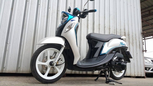 Fino125 Delux ตัวTOP สุดโครเมี่ยม แมค14ไม่ล้มชนวิ่งน้อย ต่อรองได้