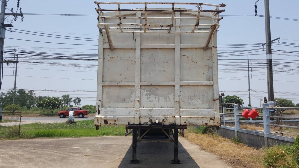 ขาย หางพื้นเรียบ 3 เพลา ยาว 12.50 เมตร ขายตามสภาพ ทะเบียน ม.79 ราคาต่อรองได้