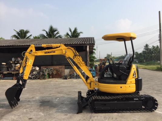 รถขุด KOMATSU PC30MR-1 ทำสีใหม่ นำเข้ามือสองญี่ปุ่น