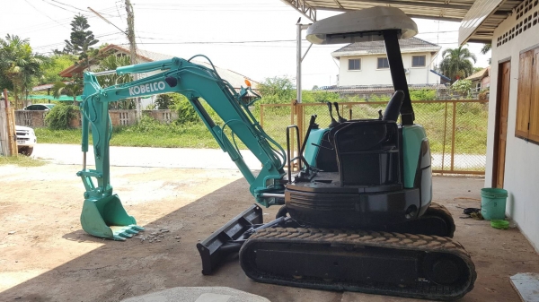ขาย แบคโฮ KOBELCO SK30SR มีไลน์แย็ก เครื่องดี ปั้มนิ้ว ช่วงล่างแน่น ไฟฟ้าเต็ม เอกสารใบอินวอยซ์