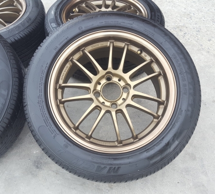 ล้อมือ2 RE30 ขอบ15 4รู100 พร้อมยาง 4 ล้อ ล้อมือ2 RE30 ขอบ15 4รู100 พร้อมยาง 4 ล้อ