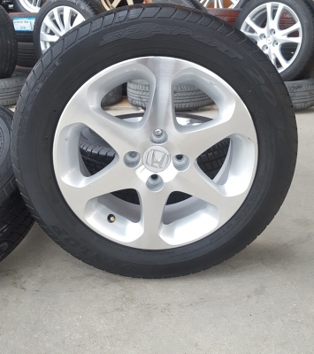 ขายล้อHONDA Civic Dimension พร้อมยาง 4 ล้อ ขายล้อHONDA Civic Dimension พร้อมยาง 4 ล้อ