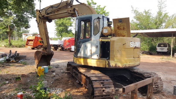 ขาย แบคโฮ SUMITOMO 145U1 สภาพพร้อมใช้งาน ไฟฟ้าตัดแล้ว เอกสารใบซื้อขาย ราคาต่อรองได้