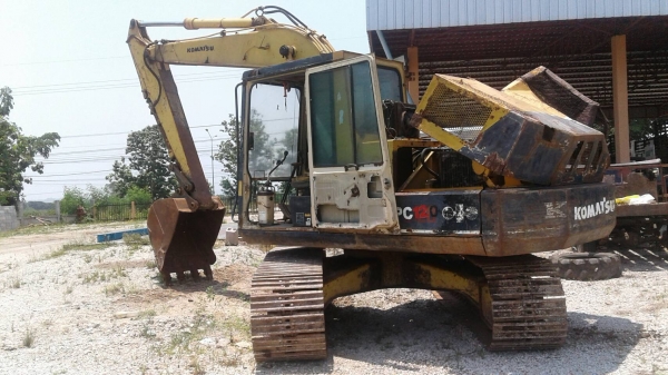 ขาย แบคโฮ KOMATSU PC120-3 เครื่องดี ปั้มดี เอวกระดกนิดหน่อย เอกสารใบซื้อขาย ราคาต่อรองได้