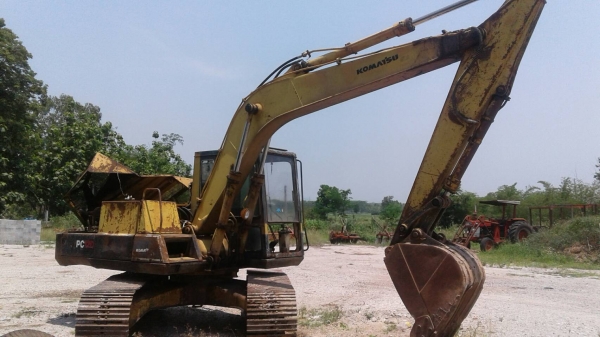 ขาย แบคโฮ KOMATSU PC120-3 เครื่องดี ปั้มดี เอวกระดกนิดหน่อย เอกสารใบซื้อขาย ราคาต่อรองได้