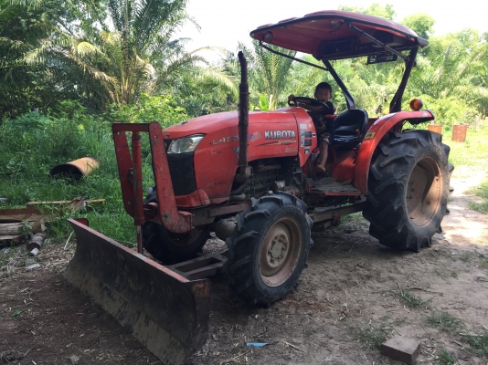Kubota L4708 ยางดี4เส้น เครื่องดี ชั่งโมง1,800
