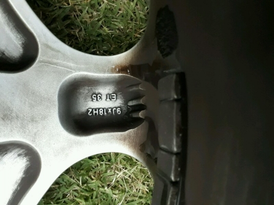 ล้อ carlssonแท้ 18 กว้าง หน้า 8 หลัง 9 ล้อ carlssonแท้ 18 กว้าง หน้า 8 หลัง 9