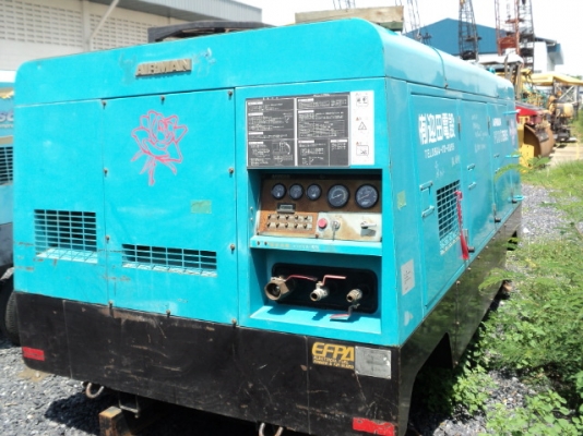 ปั้มลม AIRMAN PDSG750S มือสองญี่ปุ่น เก่ง NDT 085-904-9669