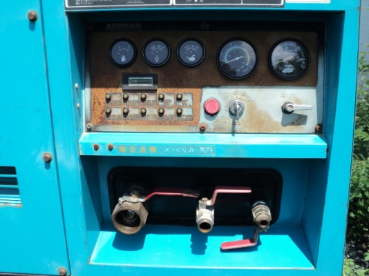 ปั้มลม AIRMAN PDSG750S มือสองญี่ปุ่น เก่ง NDT 085-904-9669