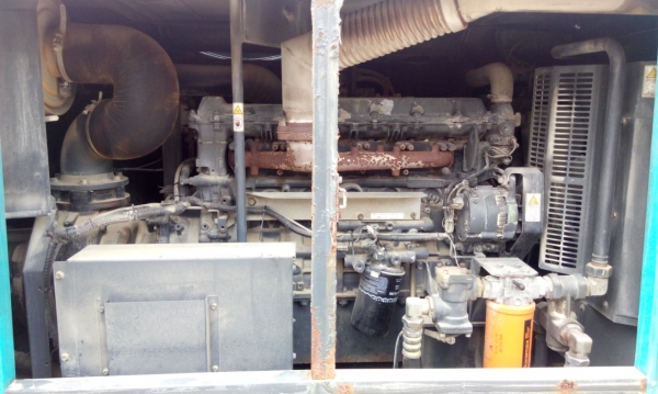 ปั้มลม AIRMAN PDS655S # 68-4B10467 มือสองญี่ปุ่น เก่ง NDT 085-904-9669