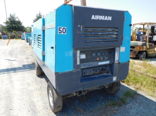 ปั้มลม AIRMAN PDS655S # 68-4B10467 มือสองญี่ปุ่น เก่ง NDT 085-904-9669