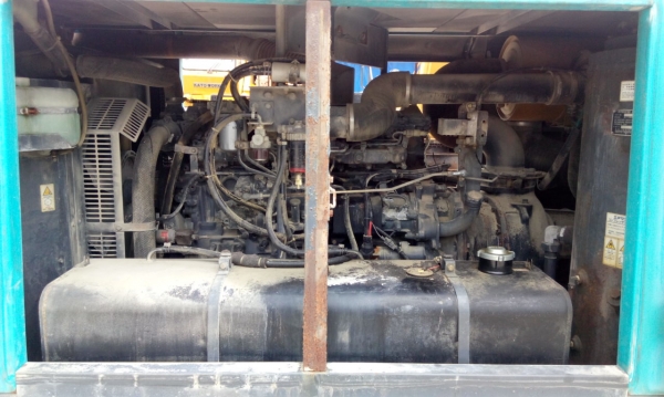 ปั้มลม AIRMAN PDS655S # 68-4B10467 มือสองญี่ปุ่น เก่ง NDT 085-904-9669