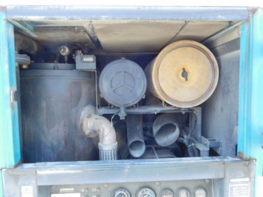 ปั้มลม AIRMAN PDS655S # 68-4B10467 มือสองญี่ปุ่น เก่ง NDT 085-904-9669