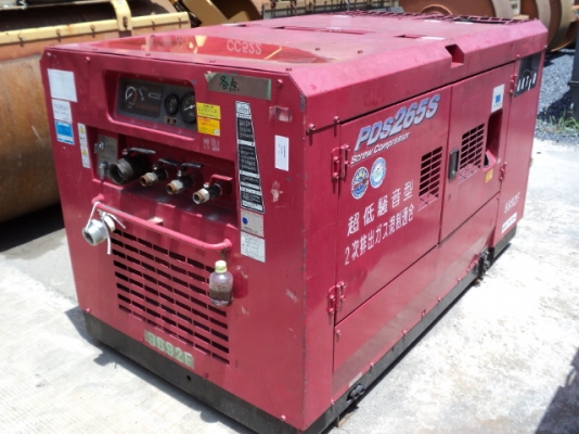 ขายปั้มลม AIRMAN PDS265S แบบตู้ เก่าญี่ปุ่น