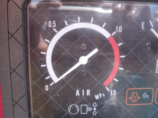 ขายปั้มลม AIRMAN PDS265S แบบตู้ เก่าญี่ปุ่น