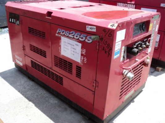 ขายปั้มลม AIRMAN PDS265S แบบตู้ เก่าญี่ปุ่น