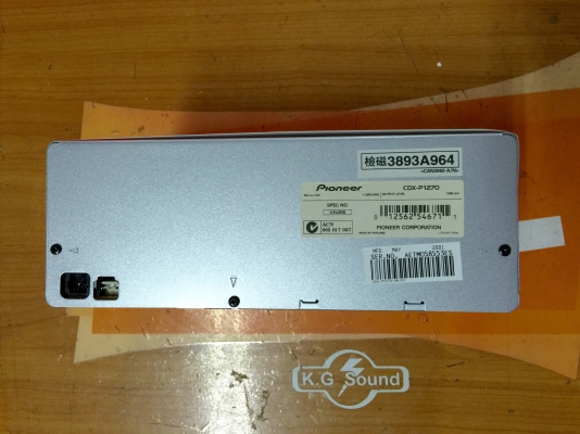 ขายตู้ CD PIONEER CDX - P1270 เป็นของใหม่เก่าเก็บ