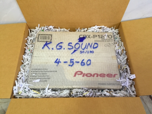 ขายตู้ CD PIONEER CDX - P1270 เป็นของใหม่เก่าเก็บ
