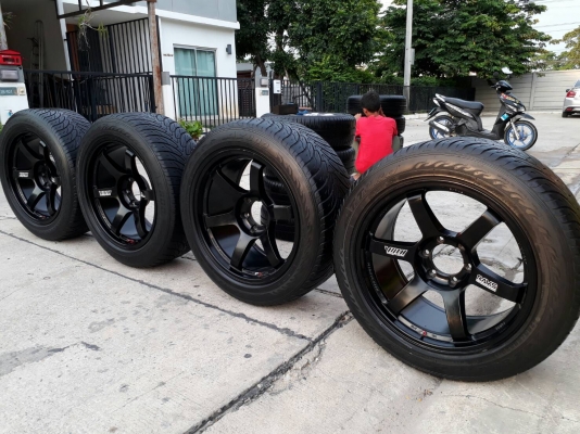 TE37ขอบ20 พร้อมยาง TE37ขอบ20 พร้อมยาง