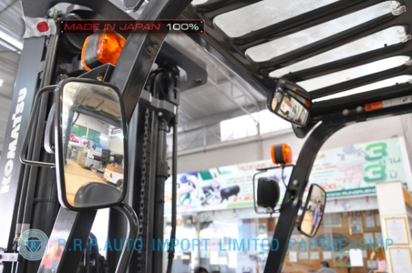 ขายรถโฟล์คลิฟท์มือสอง KOMATSU รุ่น  FD30T-17-324414 นำเข้าไม่เคยใช้งานในไทย