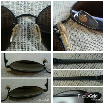 แว่นตาผู้ดีอังกฤษ &#039;หยดน้ำใหญ่ เอริค แคลพตัน&#039;  Vintage CAMBRIDGE UNIV. handmade in England