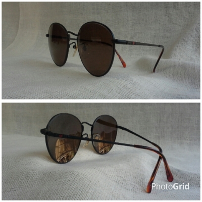 แว่นตาผู้ดีอังกฤษ &#039;หยดน้ำใหญ่ เอริค แคลพตัน&#039;  Vintage CAMBRIDGE UNIV. handmade in England