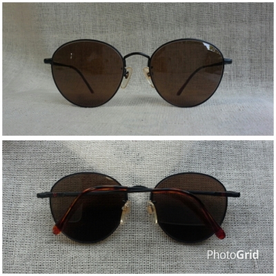 แว่นตาผู้ดีอังกฤษ &#039;หยดน้ำใหญ่ เอริค แคลพตัน&#039;  Vintage CAMBRIDGE UNIV. handmade in England