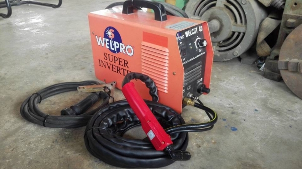 เครื่องตัดพลาสม่า WELPRO  WELCUT 40 (ตัด 12 มม) ไฟบ้าน 220v พร้อมใช้